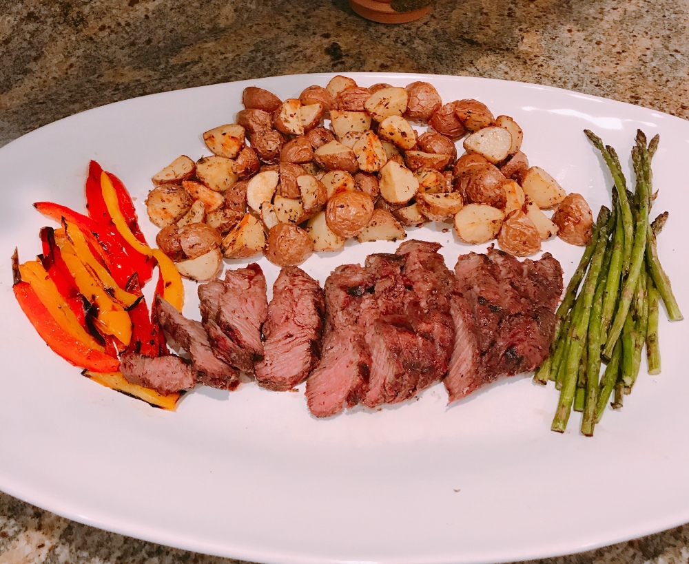 flat iron steak with coriander and cumin Sunday Supper